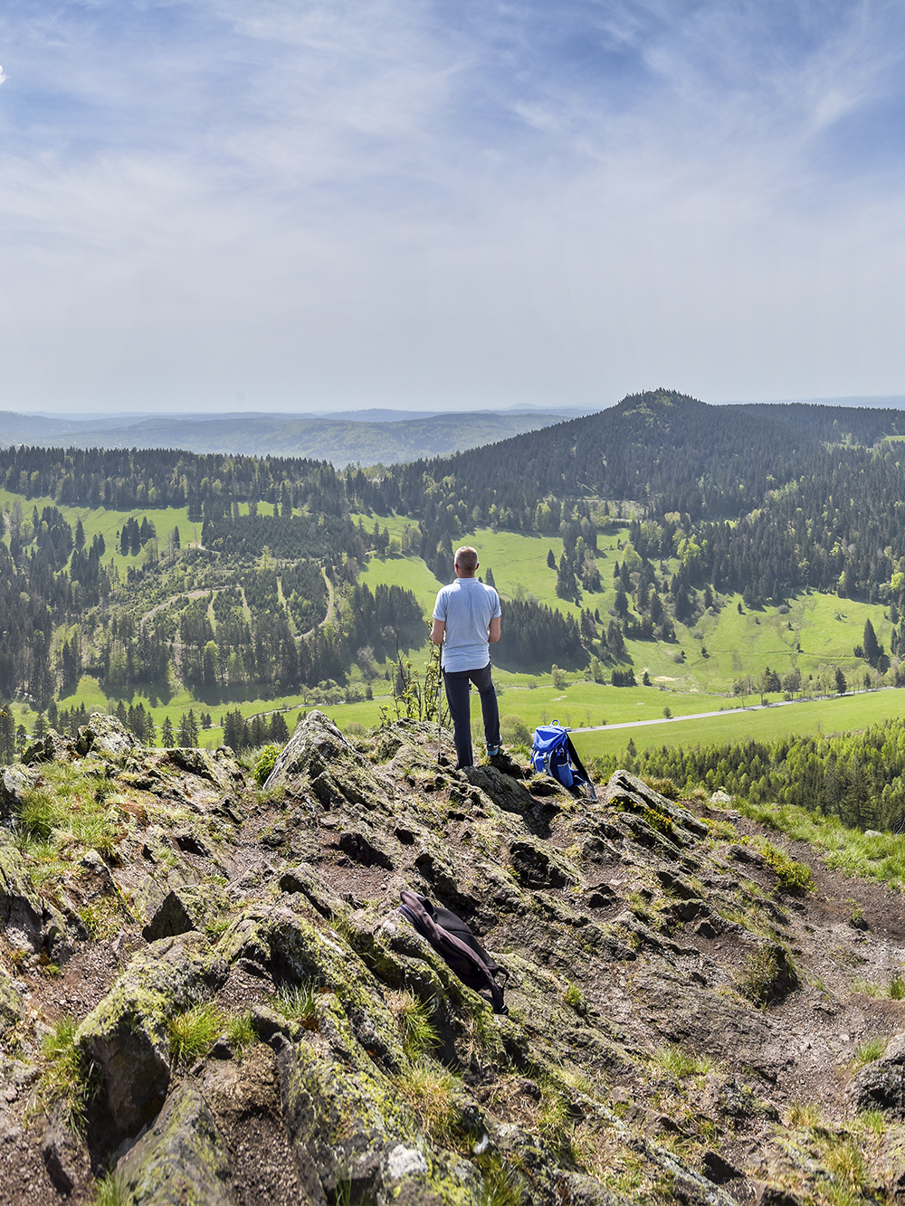 Aussicht im Thüringer Wald